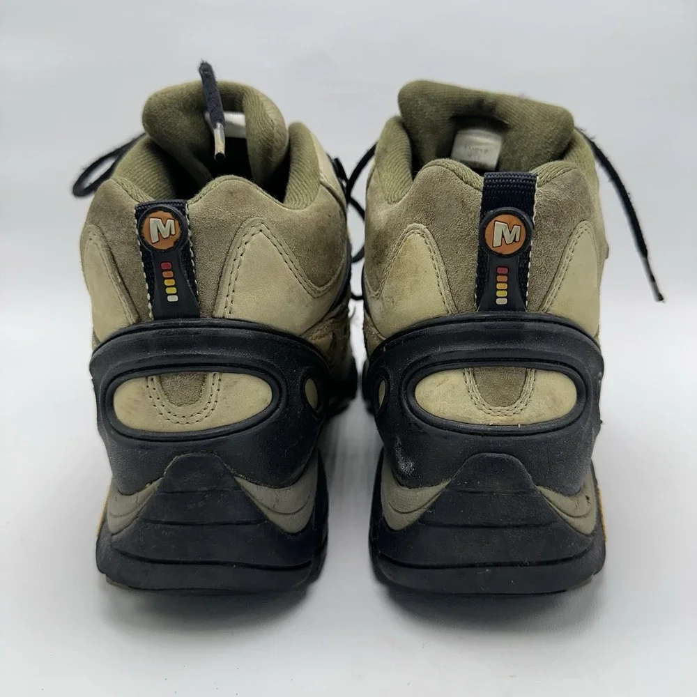 MERRELL Pulse II‎ Waterproof Leather Hiking Outdoors Work Mid Boots Mens Size 8